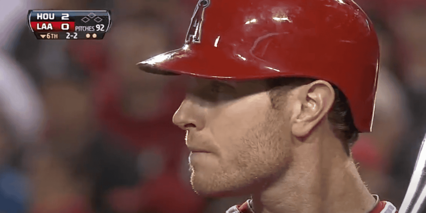 Image showing Josh Hamilton's disappointing performance stats with the Angels.